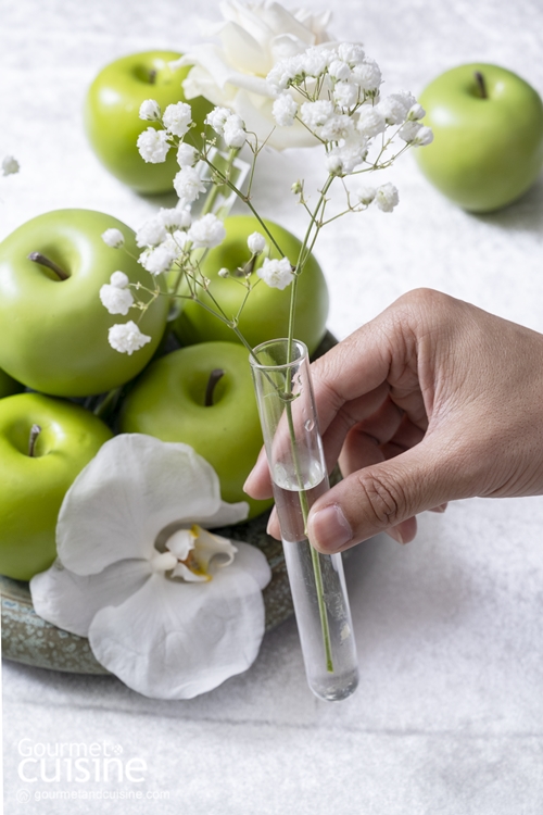 Green & Gorgeous Apple Party ปาร์ตี้แอปเปิลเขียว สวยสง่าสำหรับสายคลีน