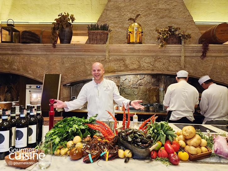 ห้องอาหารรอสซินีส์ ชวนสัมผัสเสน่ห์ฤดูร้อนแห่งอิตาลีตอนใต้ในงาน “Culinary Mastery at Its Finest Rossini’s Wine Dinner”