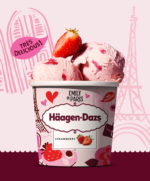 Häagen-Dazs เปิดตัวคอลเล็กชันไอศกรีมใหม่ Emily in Paris พร้อมให้แฟน ๆ ชาวไทย ลิ้มรสความอร่อยระดับพรีเมี่ยมสไตล์ปารีสแล้ววันนี้