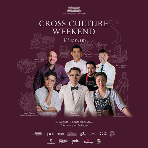 เดอะ เฮ้าส์ ออน สาทร ณ โรงแรมดับเบิ้ลยู กรุงเทพ เปิดตัว "Cross Culture Weekend" ซีรี่ส์อีเวนท์เฉลิมฉลองความหลากหลายของวัฒนธรรมทั่วโลก