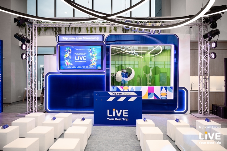 Trip.com เปิดตัว Asia Live Streaming Centre สตูดิโอศูนย์กลางไลฟ์สตรีมมิ่งแห่งแรกของเอเชียที่กรุงเทพฯ