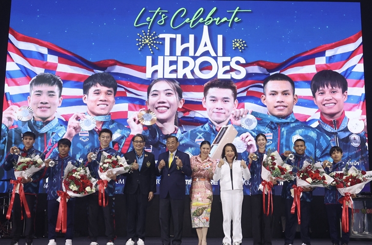 กลุ่มบริษัท เดอะมอลล์ กรุ๊ป ร่วมกับ ภาคีภาครัฐ เอกชน จัดฉลองชัยคณะนักกีฬาโอลิมปิก เกมส์ ปารีส 2024