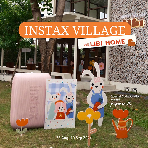 INSTAX คอลแลบคาเฟ่ดังใจกลางเมือง! ส่ง instax mini Link 3 สมาร์ตโฟนปรินเตอร์รุ่นล่าสุด มอบความสนุกสุดใจฟูให้สาวก INSTAX