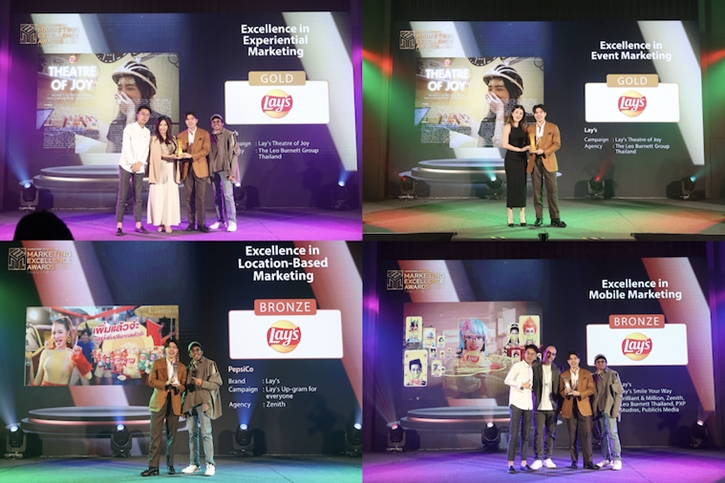 เลย์ คว้า 5 รางวัลใหญ่ในงาน “Marketing Excellence Awards 2024” ตอกย้ำผู้นำด้านกลยุทธ์การตลาดสร้างสรรค์