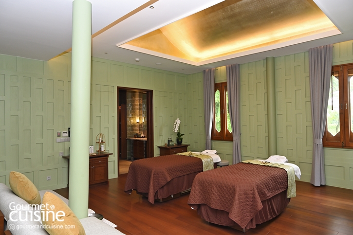 The Sukhothai Spa ผ่อนคลายไปกับทรีตเมนต์ที่หรูหราในเรือนไทยหลังงาม