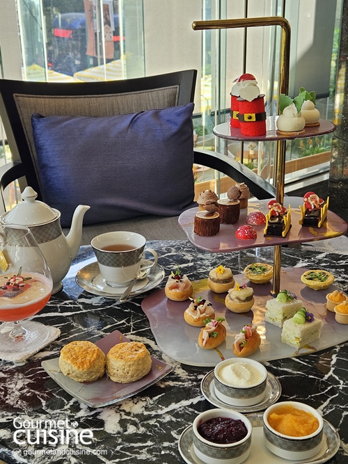 Festive Afternoon Tea จิบชาช่วงคริสต์มาสที่ InterContinental Bangkok