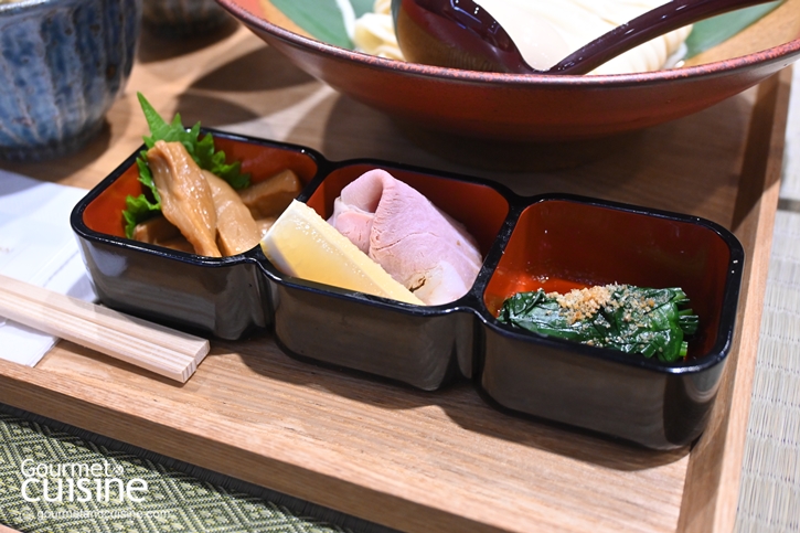Tsukesoba SENSE ชวนลิ้มรสความอร่อยของเส้นในรูปแบบสึเคเมน ที่ร้านแห่งใหม่จาก No Name Noodle