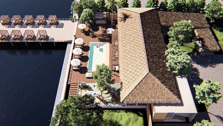 สัมผัสประสบการณ์ของบีชคลับครั้งแรก ริมแม่น้ำเจ้าพระยาที่ The River Club