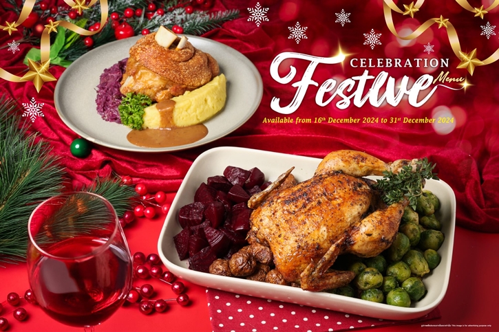 3 ร้านอาหารเครืออิมแพ็ค แนะนำเมนู Festive เชิญร่วมฉลองส่งท้ายปีกับเมนูแสนอร่อย ตั้งแต่ วันนี้ - 31 ธันวาคม 2567