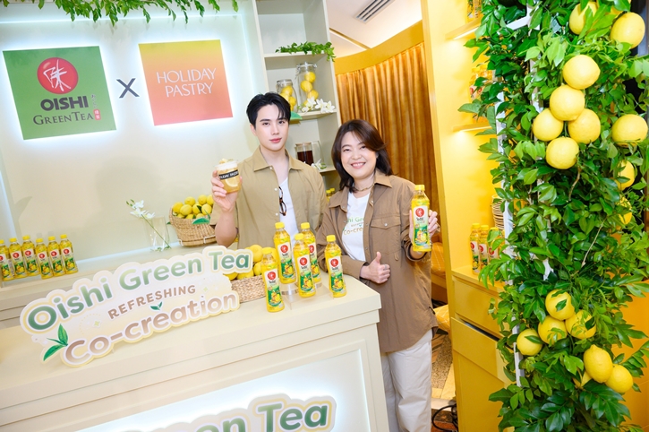 “โออิชิ กรีนที” ปิดปีแบบสุดว้าว ร่วมคอลแลปส์ 3 ร้านดังสุดชิค กับแคมเปญใหม่ “Refreshing Co-Creation by Oishi Green Tea”