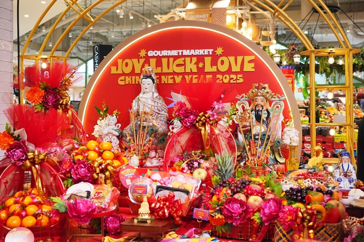 กูร์เมต์ มาร์เก็ต และ กูร์เมต์ อีทส์ ฉลองตรุษจีน “JOY LUCK LOVE CHINESE NEW YEAR 2025” เปิดตัว 7 ชุดไหว้ถูกหลัก มหาเฮง รวมเมนูมงคลร้านดังกว่า 100 เมนู