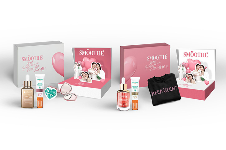 “Smooth E x Ling-Orm Exclusive Valentine’s Box Set” วาเลนไทน์ไอเทมเพื่อผิวสวยสุขภาพดี