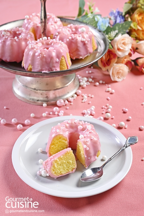 มินิวานิลลาบันต์เค้ก Mini Vanilla Bundt Cake