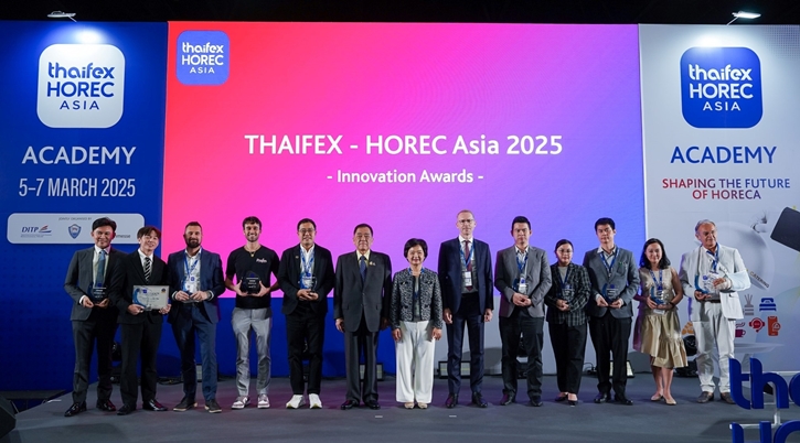 THAIFEX – HOREC Innovation Awards 2025 ประกาศ 10 ผู้ชนะที่จะมาพลิกโฉมอุตสาหกรรมโรงแรม ร้านอาหาร และการจัดเลี้ยง (HoReCa) ด้วยระบบอัตโนมัติและความยั่งยืน