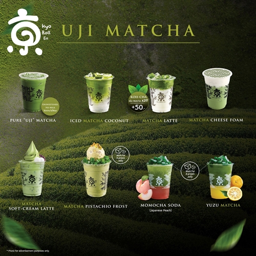 มัทฉะในตำนานกว่า 10 ปี! Kyo Roll En...เอาใจ Matcha Lover เสิร์ฟความอร่อยกับเมนูจาก Pure Uji Matcha ส่งตรงจากไร่ชาเมืองอูจิ