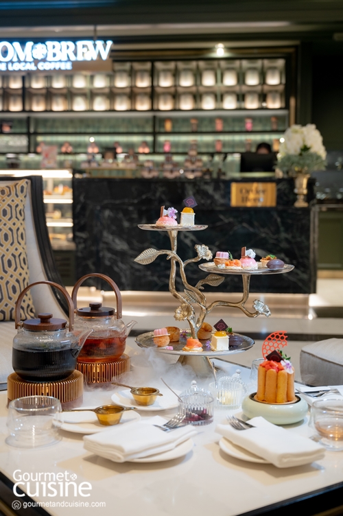 Bloom and Brew Afternoon Tea ชุดน้ำชายามบ่ายของ Grande Centre Point Lumphini