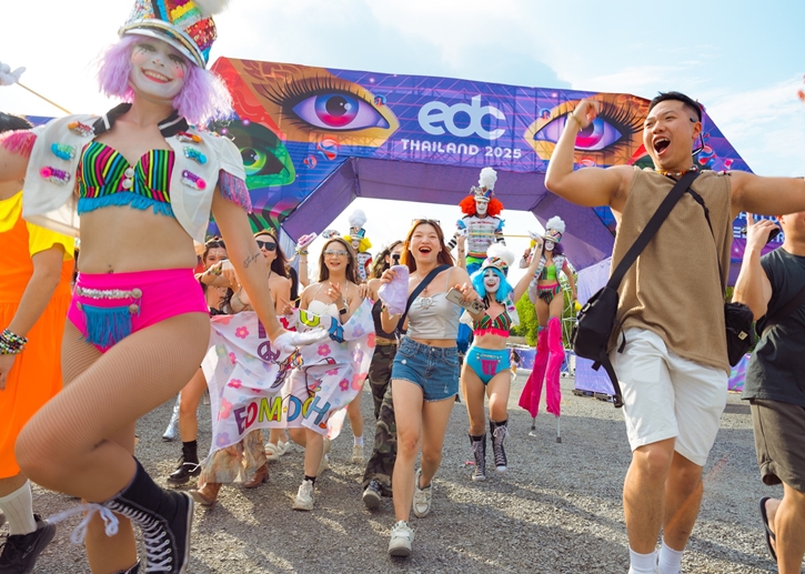 ภูเก็ตร้อนระอุ! เทศกาลดนตรี “EDC Thailand 2026” กลับมาอีกครั้ง  16-18 ม.ค. 2569 – เปิดขายบัตรรอบแรกแล้ววันนี้