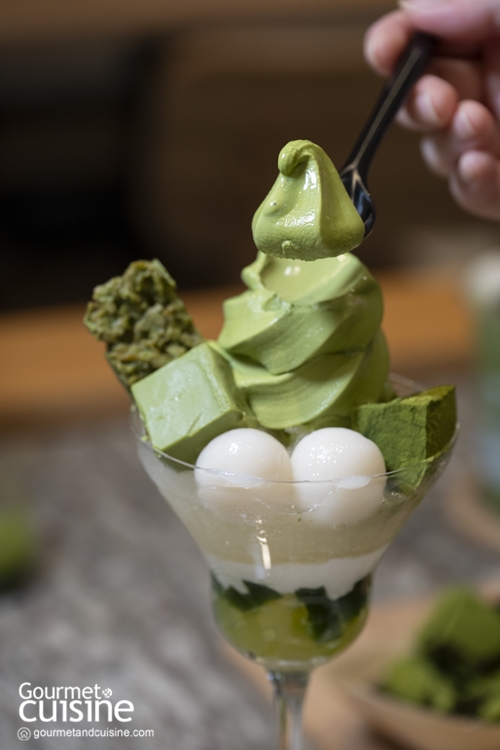 Matcha Yuzu Parfait