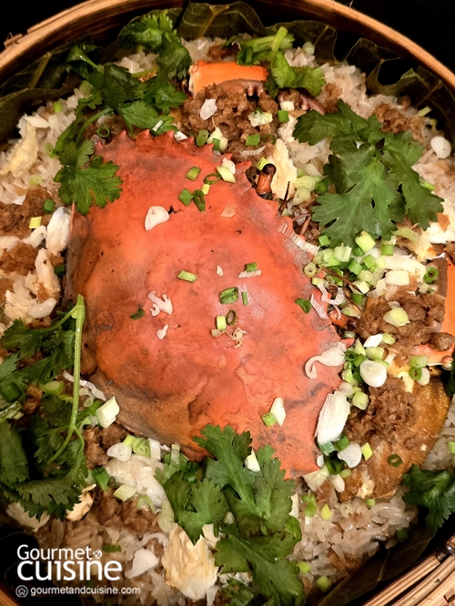 ข้าวเหนียวเนื้อปู