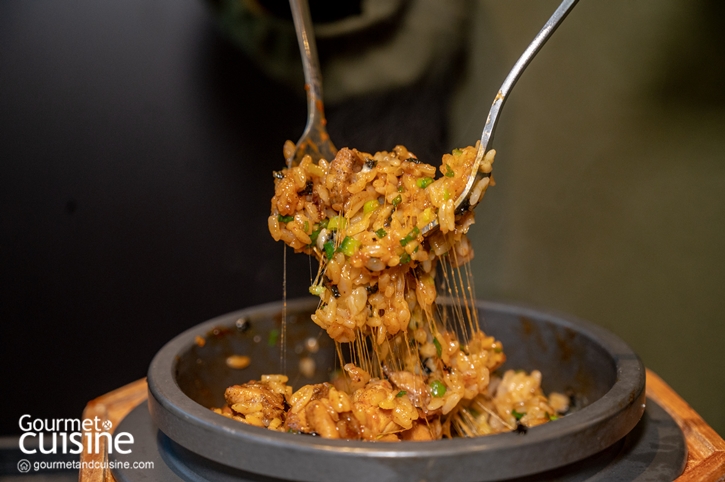 ข้าวอบไก่ทักคัลบีและชีส