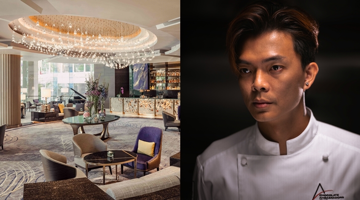 ลิ้มลองช็อกโกแลตและขนมหวานรังสรรค์เป็นพิเศษโดยเชฟ ลอว์เรนซ์ โบโบ  ที่ โรงแรม อินเตอร์คอนติเนนตัล กรุงเทพฯ