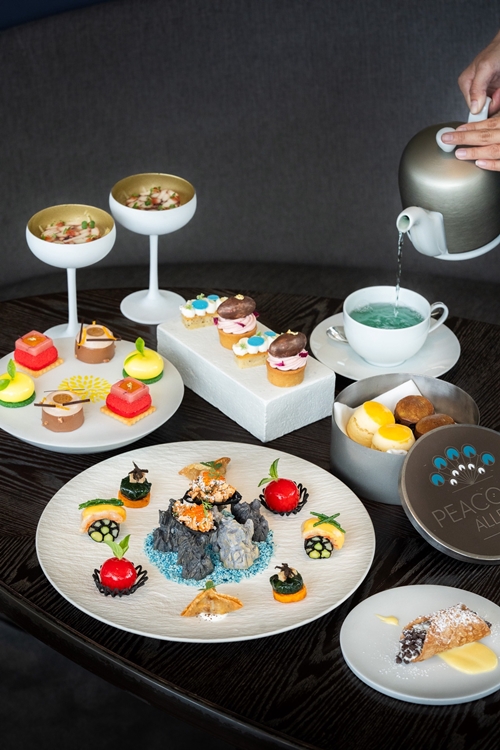 โรงแรม วอลดอร์ฟ แอสโทเรีย กรุงเทพ แนะนำชุดน้ำชายามบ่ายสไตล์ เมดิเตอร์เรเนียน