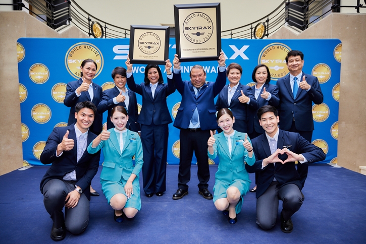 บางกอกแอร์เวย์ส คว้าแชมป์ 9 สมัย สายการบินระดับภูมิภาคที่ดีที่สุดในโลก และสายการบินระดับภูมิภาคที่ดีที่สุดในเอเชีย จากการประกาศผล Skytrax World Airline Awards ประจำปี 2025