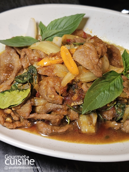 A Taste of the Tropics อาหารไทยรสเด็ดจากผลไม้ฤดูร้อน จาก The Siam Tea Room (Asiatique)