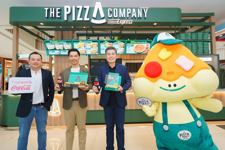 ไทยน้ำทิพย์ โคคา-โคล่า ผนึก เดอะ พิซซ่า คอมปะนี เดินหน้าความร่วมมือ สานต่อความสำเร็จ ส่งเซตเมนูคู่ ”โค้ก” พร้อมดันโมเดลใหม่ The Pizza Company Express