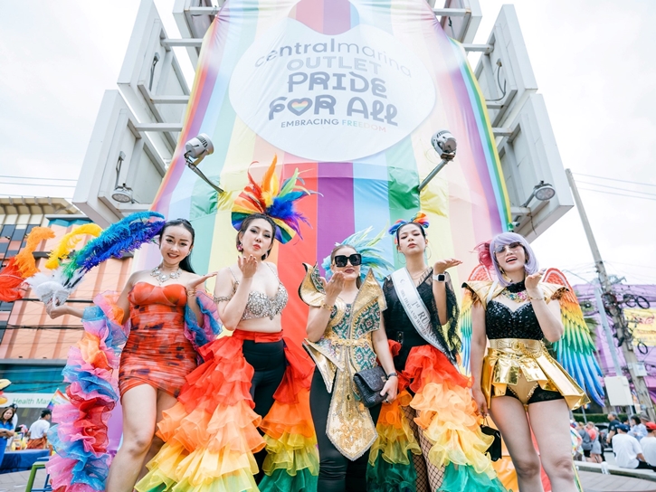 เซ็นทรัลพัฒนา สร้างประวัติศาสตร์หนึ่งเดียวฉลอง Pride Month ครอบคลุมทุกภูมิภาคทั่วไทย ต้อนรับมหาชนกว่า 1.3 ล้านชีวิตร่วมแสดงตัวตนอย่างภาคภูมิ