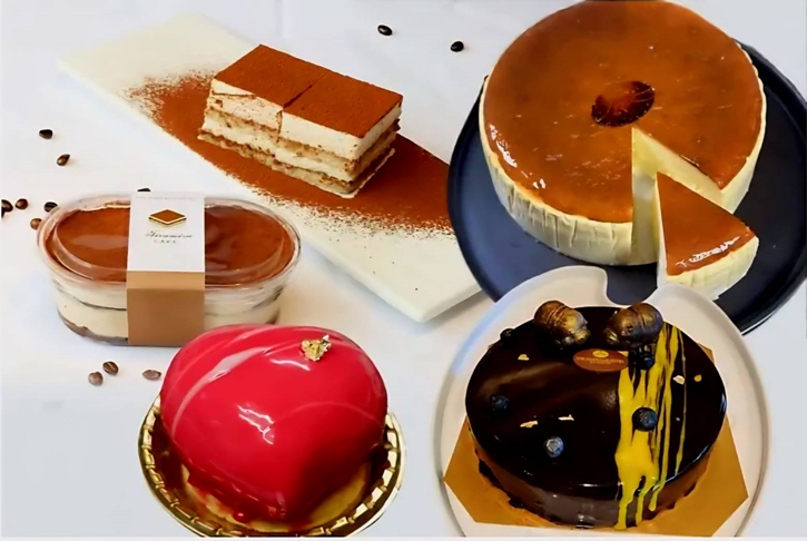 เค้กช็อพ โรงแรม ดิ เอมเมอรัลด์ ชวนลิ้มลอง “เค้กชาเขียววสันตฤดู” เมนูเค้กเด่นประจำฤดูฝนหรือฤดูใบไม้ผลิ โดย เชฟเต้ - จักรพรรดิ์ พจน์ชัยกุล