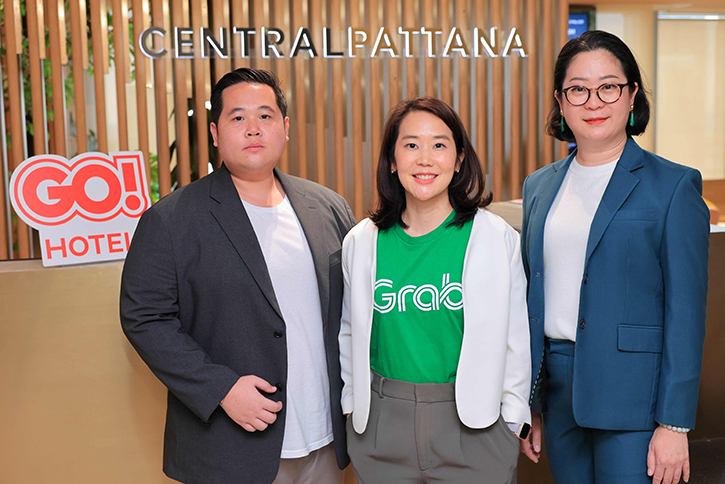 Go Hotel ผนึก Grab เปิดตัวแคมเปญ “Go Hotel x Grab” เสิร์ฟดีลฮอตบริการสั่งอาหาร-เรียกรถ Grab ส่งตรงลูกค้า Go Hotel ทุกสาขา 