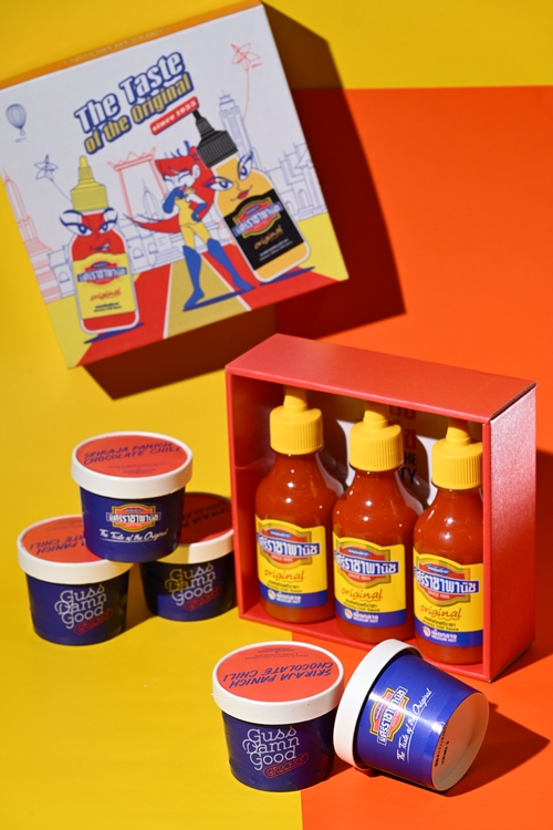  “ซอสพริกศรีราชาพานิช” ท้าทายระบบอีกครั้ง! คอลแลปส์ Guss Damn Good เปิดตัว “ช็อคโกแลตชิลลี่” ไอศกรีมรสชาติจึ้ง