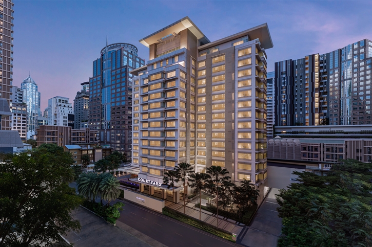 โรงแรมแบรนด์คอร์ทยาร์ด บาย แมริออท ในกรุงเทพฯ มอบความสะดวกสบายด้วยการเข้าพัก 24 ชั่วโมง ไม่ว่าจะเช็คอินเวลาใดก็ตาม