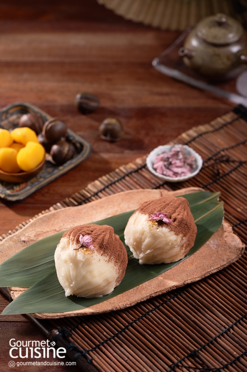 เค้กเกาลัดมองบลังก์ (Montblanc Cake) ของหวานคู่น้ำชาสไตล์ญี่ปุ่น 