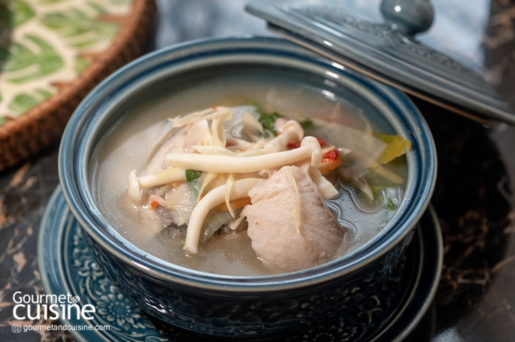 ต้มยำปลากระพง