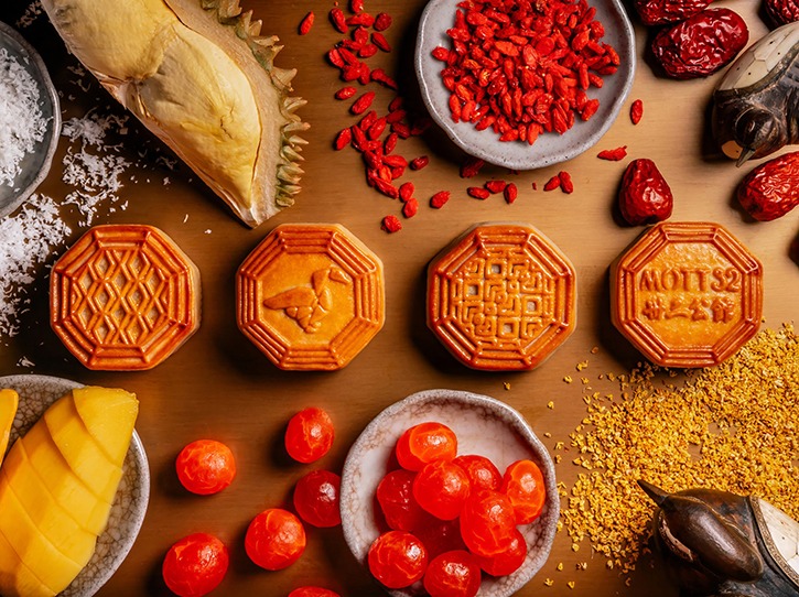 จากพุทราจีนสู่ทุเรียนไทย: MOTT 32 BANGKOK เปิดตัวคอลเลกชันขนมไหว้พระจันทร์  พร้อมรสชาติใหม่ประจำปี 2568