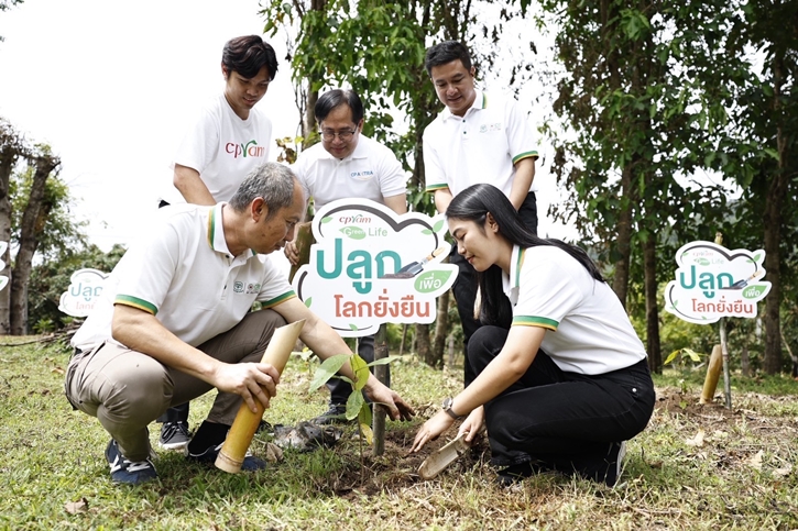 ซีพีแรม เดินหน้าภารกิจ “CPRAM Green Life” #ปลูกเพื่อโลกยั่งยืน ปีที่ 12  ปักหมุดภาคเหนือ เพิ่มพื้นที่สีเขียวบนผืนแผ่นดินไทยต่อเนื่อง