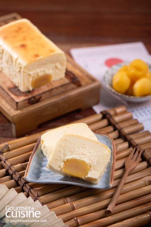 ชีสเค้กเกาลัด (Chestnut Cheesecake) ของหวานคู่น้ำชาสไตล์ญี่ปุ่น
