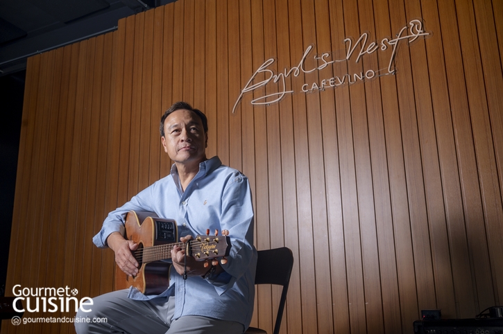 กินข้าว-ฟังเพลงบ้านเพื่อนที่ Byrd’s Nest CafeVino   