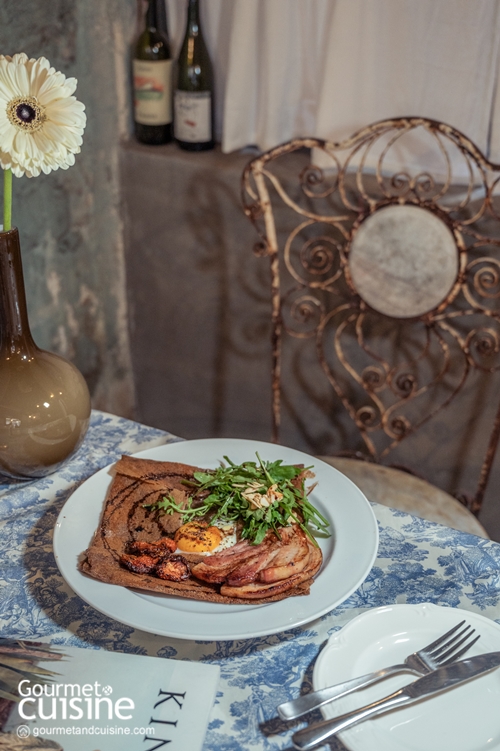 Koh Crêperie คาเฟ่เครปโฮมเมด ย่านตรอกโรงไม้ ทรงวาด