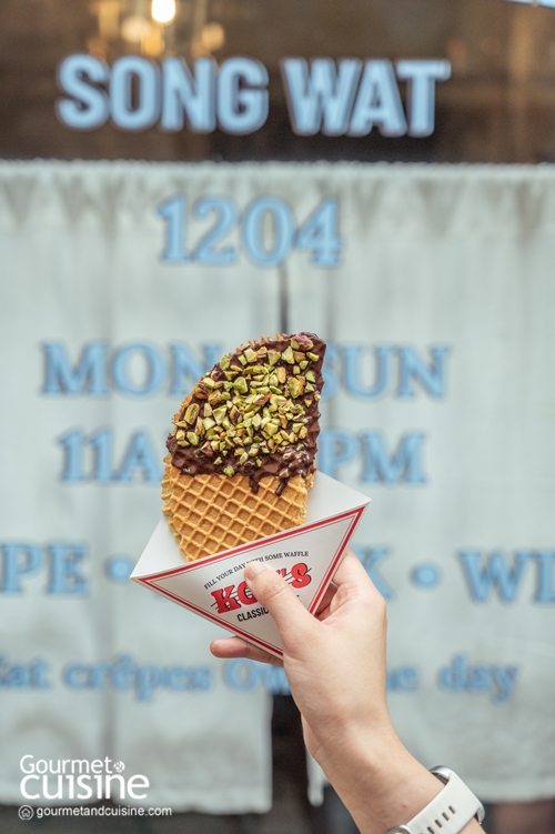 Koh Crêperie คาเฟ่เครปโฮมเมด ย่านตรอกโรงไม้ ทรงวาด