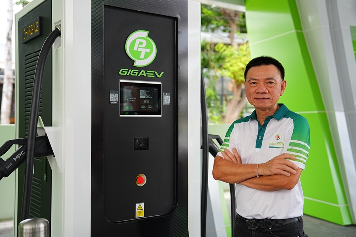พีทีจี ทุ่มงบ 40 ลบ. เปิดตัว “PT GIGA EV” ผุดสถานีชาร์จรถไฟฟ้า 100% แห่งแรก เชื่อมโยงไลฟ์สไตล์แบบ One Stop Destination ตลอด 24 ชม.