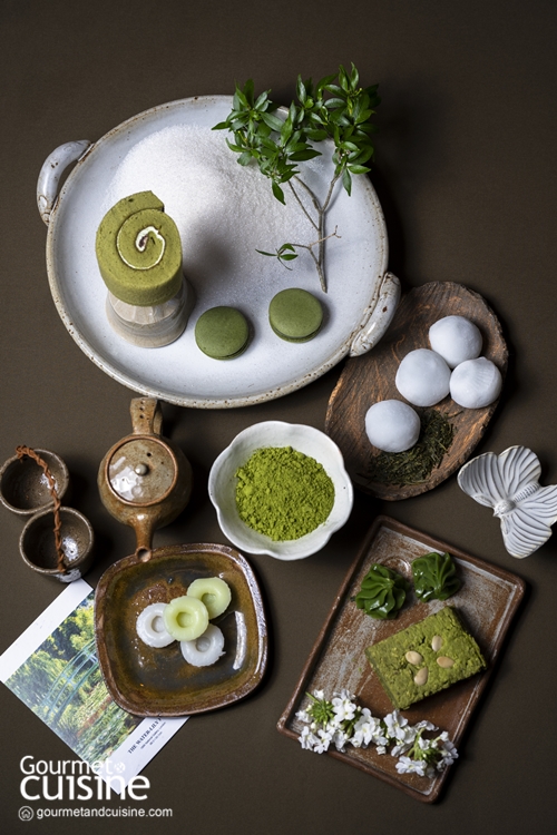 Green Tea Zen Garden จัดจานสวยแบบสวนเซนสไตล์ญี่ปุ่น
