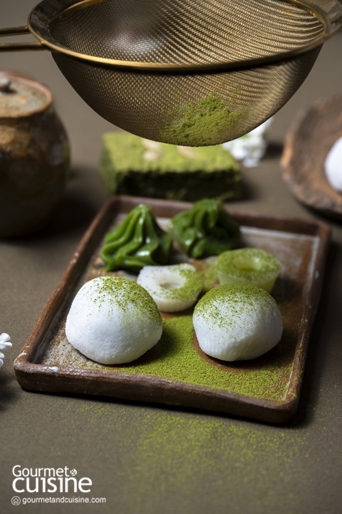 Green Tea Zen Garden จัดจานสวยแบบสวนเซนสไตล์ญี่ปุ่น