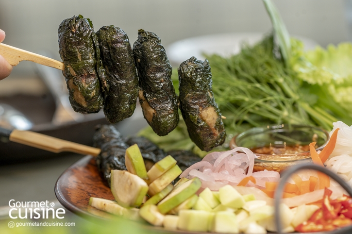 หมูย่างใบชะพลู