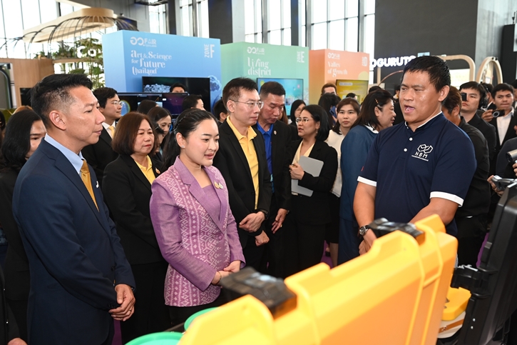 อว. ประกาศความพร้อมจัด 2 งานใหญ่แห่งปี “อว.แฟร์” - “มหกรรมวิทยาศาสตร์ฯ”  ชวนคนไทยปลดล็อกจินตนาการแห่งการสร้างสรรค์ เรียนรู้วิทยาศาสตร์แบบลงมือจริง คิดจริง สนุกจริง 