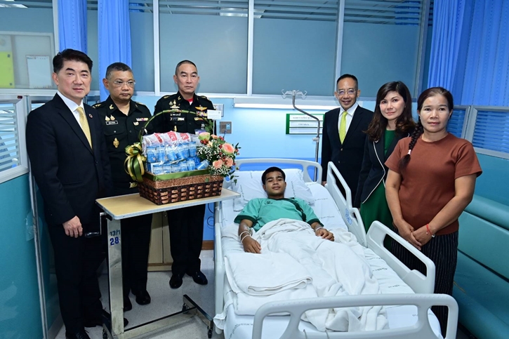เคียงข้างทุกวิกฤต! ‘CPF ส่งต่อพลังแห่งการให้' ฟื้นฟูโรงพยาบาลพระมงกุฎเกล้า – ส่งกำลังใจให้ทหารกล้า