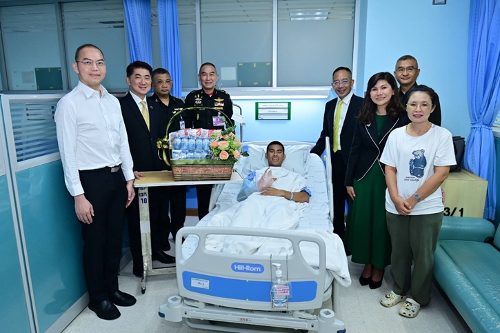 เคียงข้างทุกวิกฤต! ‘CPF ส่งต่อพลังแห่งการให้' ฟื้นฟูโรงพยาบาลพระมงกุฎเกล้า – ส่งกำลังใจให้ทหารกล้า