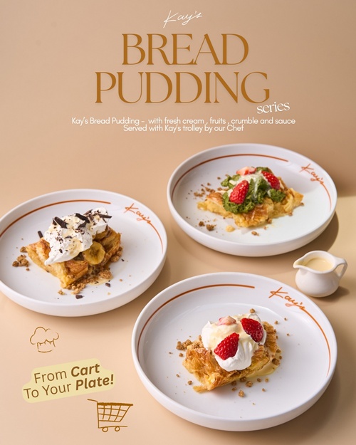 ร้าน “Kay’s” เสิร์ฟ อาหารสไตล์บรันซ์แบบโฮมมี่  ยกขบวน 4 เมนูใหม่! ปักหมุดความอร่อย 4 สาขา